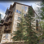 Condominium building in the woods in Keystone Colorado